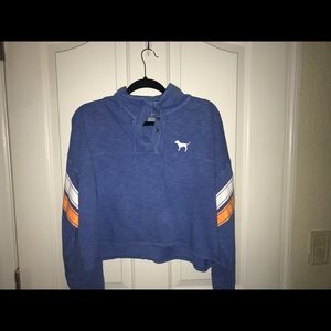 VICTORIA’S SECRET( pink ) pull over crop top.